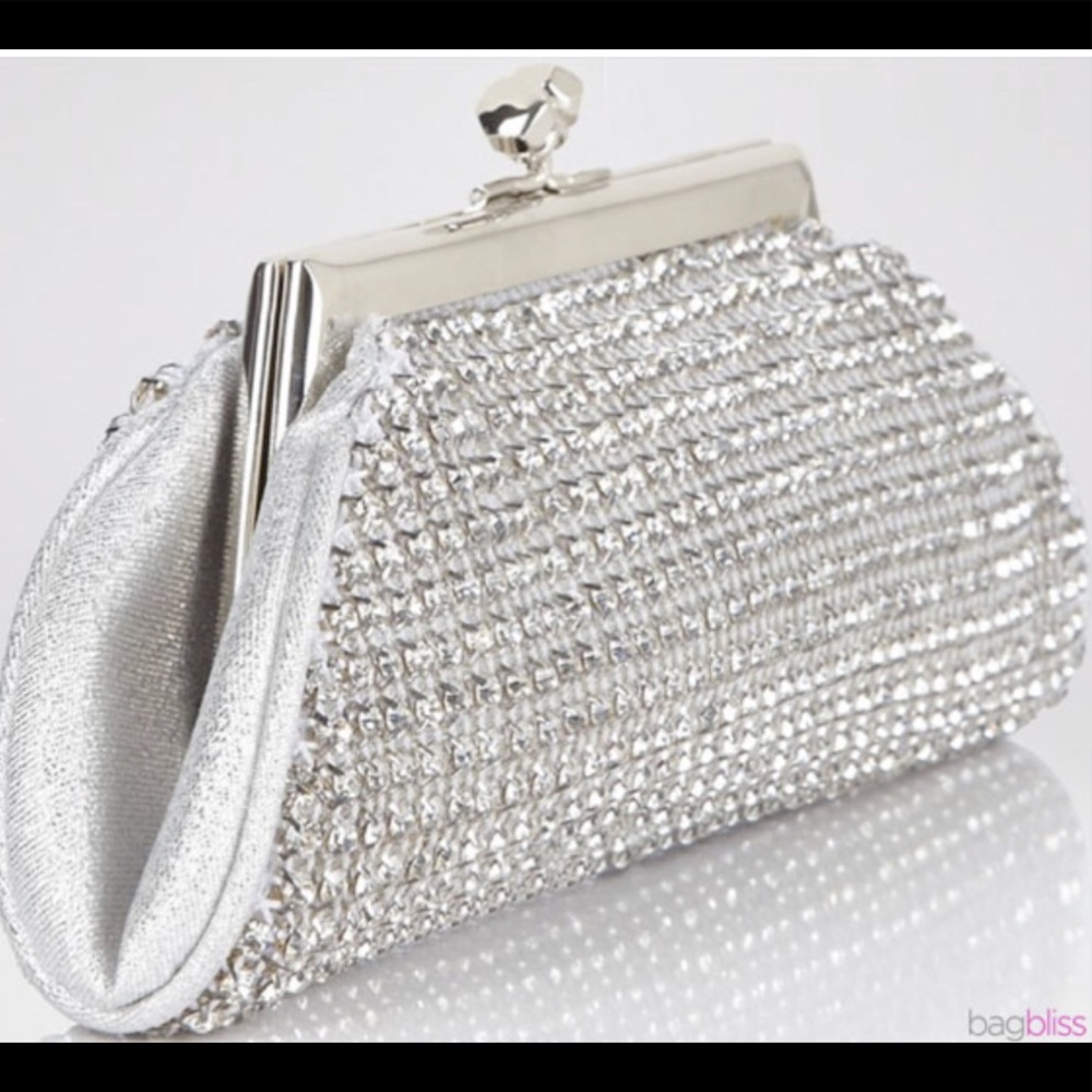 La Regale Mini Rhinestone Clutch